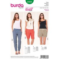 Patron Burda 6938 - Pantalon et shorts
