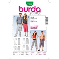 Patron N°7230 - Burda Young : Pantalon