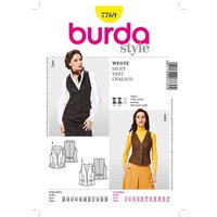 Patron Burda 7769 - Gilet