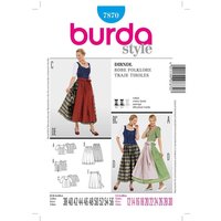 Patron Burda 7870 - Dirndl