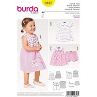 Patron Burda Kids 9357 - Robe et pantalon