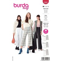 Patron Burda 5960 - Pantalon ultra pratique avec coupe droite