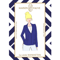 Patron Maison Fauve - Veste blazer Manhattan
