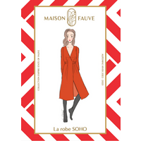 Patron Maison Fauve - Robe portefeuille Soho