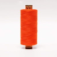 Bobine fil à coudre 1000m tout tissus Amann Belfil - Orange FUS450