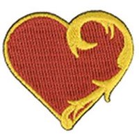 Ecusson thermocollant - Coeur