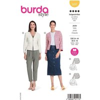 Patron Burda 5897 - Elégantes vestes