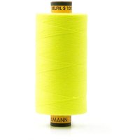 Bobine fil à coudre 1000m tout tissus Amann Belfil - Jaune fluo FUS1426