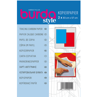 Papier Carbone Burda Rouge et bleu