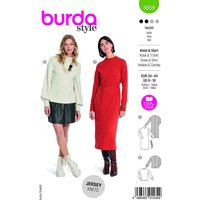 Patron Burda 5859 - Robe & tee-shirt