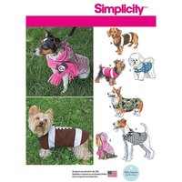 Patron Simplicity 1239.A - Vêtement chiens