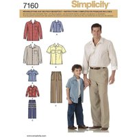 Patron Simplicity 4760.A - Pantalon et chemise