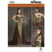Patron Simplicity 8363.H5 - Costume de guerrière