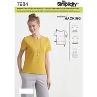 Patron Simplicity 8376.A - Tee-Shirt femme