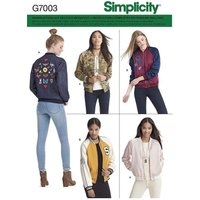 Patron Simplicity 8418.R5 - Blousons aviateur