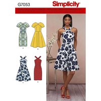 Patron Simplicity 8594.H5 - Robe pour femme