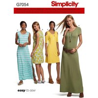 Patron Simplicity 8595.A - Robe pour femme