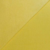 Jersey tubulaire 100% coton - Jaune poussin