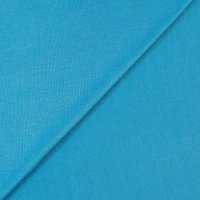 Jersey tubulaire 100% coton - Turquoise