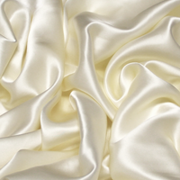 Satin 100% soie - Écru