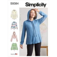 Patron Simplicity 9384.H5 - Sweat-shirts pour femme