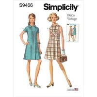 Patron Simplicity S9466.U5 - Robe pour jeunes filles