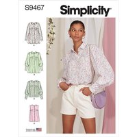 Patron Simplicity S9467.R5 - Hauts pour jeunes filles