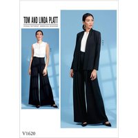 Patron Vogue 1620 A5 - Veste, haut et pantalon polyvalents