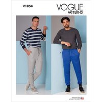 Patron Vogue 1854 MUU - Pantalon homme pour jogging