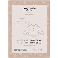 Patron Cozy Little World - Gilet Baby Monceau