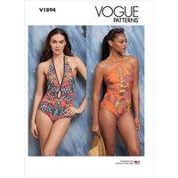 Patron Vogue 1894 B5 - Maillots de bain