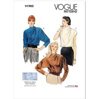 Patron Vogue 1902 A5 - Chemisier très ample