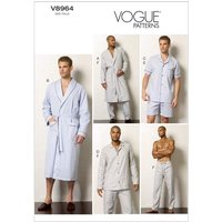 Patron Vogue 8964 MUU - Ensemble de pyjama pour homme