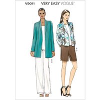 Patron Vogue 9011 ZZ - Veste, short et pantalon
