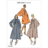 Patron Vogue 9340 ZZ - Manteau très ample