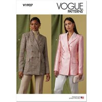 Patron Vogue 1927 B5 - Veste croisée