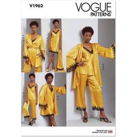 Patron Vogue 1962 A5 - Robe de chambre, camisole, jupon et pantalon