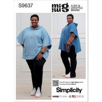 Patron Simplicity 9637.W2 - Sweat et legging