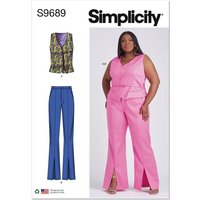 Patron Simplicity 9689.W3 - Veste et pantalon