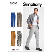 Patron Simplicity 9693.AA - Pantalon cargo