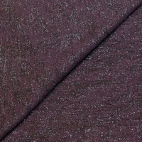Étoffe de laine gaufrée - Violet