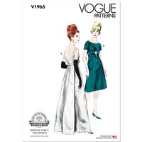 Patron Vogue 1965 B5 - Robe ajustée
