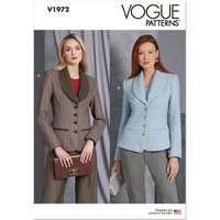 Patron Vogue 1972 U5 - Veste semi-ajustée