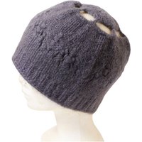 Bonnet 100% Yak ajouré - Taupe