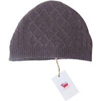 Bonnet 100% Yak - Losange taupe