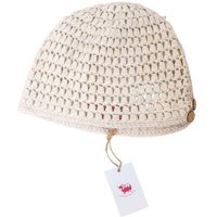 Bonnet 100% Yak à bouton - Écru