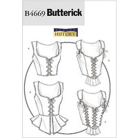 Patron Butterick 4669/AA - Corset