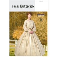 Patron Butterick 5831/F5 - Robe et jupon