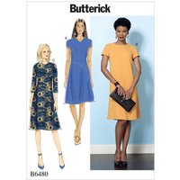 Patron Butterick 6480/E5 - Robe