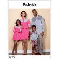Patron Butterick 6531/OSZ - Haut, tunique, short et pantalon